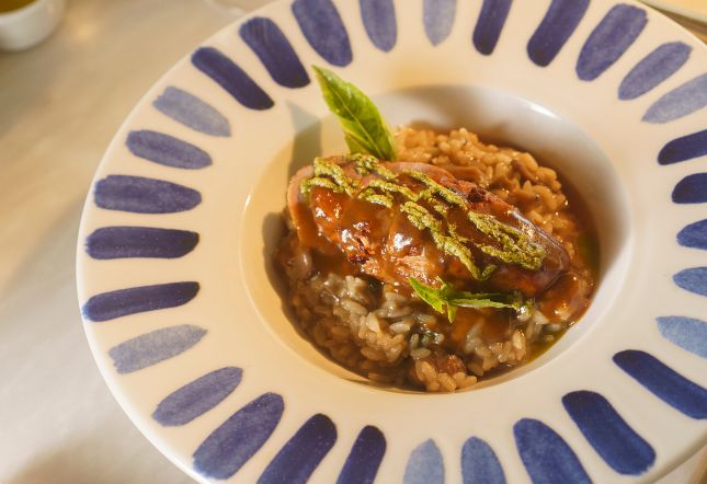 Rabelo Rooftop Restaurant in Porto Gaia Main Dishes